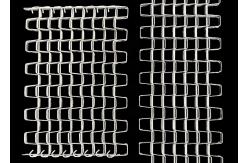 China Stainless Flat Wire Mesh Belt , Honeycomb Conveyor Belt For Bread Baking supplier