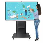 3840*2160 100 Inch Smart Board Flat Panel Interactive Touch Screen for sale