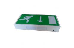 China IP20 Maintained LED Emergency Light Fire Exit Signs With PC Diffuser supplier