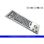 Customizable Illuminated Metal Keyboard High Resistant With Integrated Touchpad for sale