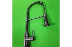 China Touchless Sensor High Arc Kitchen Faucet Coild Taps Switchable Sprayer supplier
