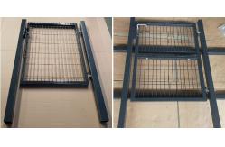 China Stock 1m Farm Fence Gates 3d Welded Mesh Panel For Garden supplier