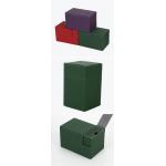 Shockproof Deck Card Box Divider PU Leather Deck Case Medium Size