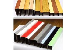 China 300mm Width Aluminum Metal Ceiling 3000mm Length U Baffle Ceiling supplier