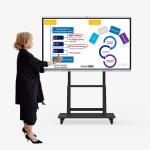 Digital Interactive Display Whiteboard , 10 Points Touch Screen Monitor For Education for sale