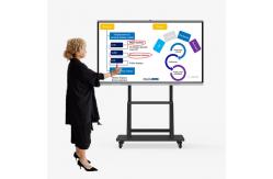 China Non Reflective Interactive White Digital Board Screen For Classroom Teaching supplier