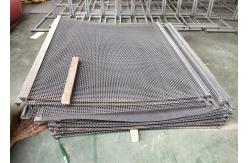 China 65mn Hooked Vibrating Screen Mesh For Quarry Stone Crusher supplier