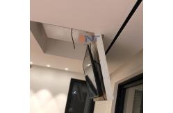China Remote Control Motorized Drop Down Ceiling Tv Mount Lift supplier