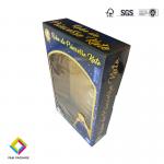 Custom Toy Boxes With Transparent Window Corrugated Cardboard Box Durable Packaging for sale