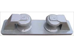 China Rope Guider Fairlead Wire Rope Steel Horizontal Roller Customized ISO 13795 - 2015 supplier