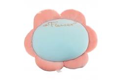 China Breathable Non Slip Warm Flower Plush Cushions OEM / ODM supplier