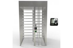 China Automatic Entrance Waist Full Height Turnstile With Card Reader Face Recognition supplier