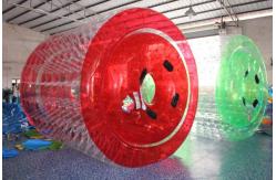 China Manufacturer Inflatable Rolling Tube Zorb Ball Water Roller Interactive Water Games supplier