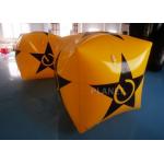 EN14960 Inflatable Cube Water Floating Swimming Safety Buoy  Uv Resistance for sale