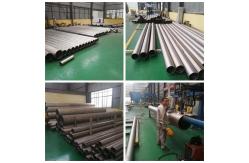 China Heat exchanger tube OD32mm OD38mm ASTM B338 titanium pipe supplier