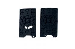 China Matte Surface Silicone Rubber Key High Durability Long Lasting supplier
