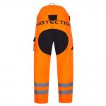 Mesh Lining Chainsaw Protective Clothing Hi Vis Chainsaw Trousers