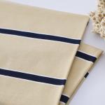 Environmental Soft Skin-Friendly Personalised Striped Knit Fabric For T-shirt for sale