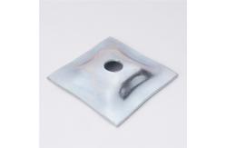 China Square Pressed 18mm Formwork Tie Rod System Waller Plate supplier