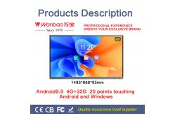 China H11 75 Inch Intelligent Interactive Flat Panel Multi Touch Classroom Digital School Board supplier