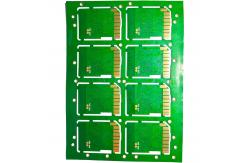 China Gold Finger Multilayer PCB Rigid Printed Circuit Board For Graphics Card Slot supplier