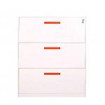 Office 3 Drawer Kd Structure Metal Drawer Cabinet