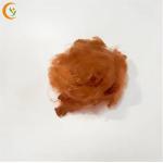 Colorful Recycled Polyester Staple Fibre Manufacturers Abrasion Resistant for sale