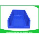 Customized Industrial Plastic Storage Containers , Standard Size Stackable Storage Bins for sale