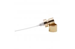 China Crimp Fine Mist Perfume Sprayer Pump With Collar Gold Silver Fea15 supplier