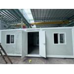Multi Functional Emergency Housing Portable Steel Expandable House With Durable Steel Structure for sale