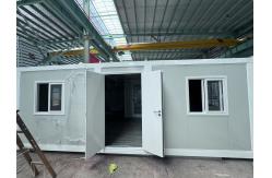 China Multi Functional Emergency Housing Portable Steel Expandable House With Durable Steel Structure supplier