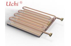 China Epoxy Bonding Process Thermal Cooling Plate , Copper Tube Liquid Cold Plate supplier