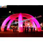 Inflatable Lighting Decoration Arch with LED changing light use for party, club for sale