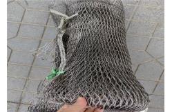 China Diamond Stainless Steel Aviary Wire Netting Zoo Flexible Rope Mesh supplier