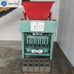 Roadside Stone Molding Machine Concrete Semi-automatic Hollow Brick Making Machine for sale