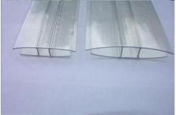 China Customizable Lightweight Polycarbonate Sheet Connector H And U Profile supplier