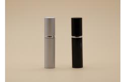 China Aluminum Sheathed Empty Refillable Perfume Spray Bottles 5ml Screw Neck supplier