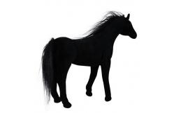 China Little Horse Soft Plush Stuffed Animals 30CM Height Delicate Handcraft supplier