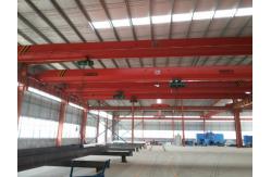 China 5T Single Beam Bridge Crane With Electric Hoist Working Class A3 supplier