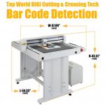 High Speed Digital Flatbed Cutter Max 600mm/S Dual Cutting Head for sale