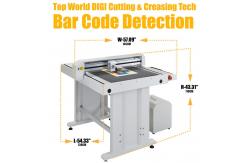 China High Speed Digital Flatbed Cutter Max 600mm/S Dual Cutting Head supplier