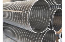 China Rotary Drum Johnson Wire Screen For Sugar Industry External Diameter 25--300mm supplier