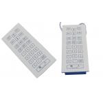 Rugged medical membrane numeric keypad with top panel mounting and USB interface for sale