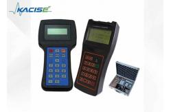 China Handheld Ultrasonic Liquid Flow Meter High Accuracy With Rechargeable Power Supply supplier