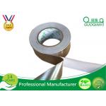 Reinforced Aluminium Foil Tape Heat Resistance , High Temperature Foil Tape Hot Melt