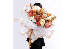 China 57*57cm Phantom Magic Edge Floral Flower Packaging Paper for Partysu supplier