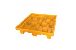 China Virgin HDPE Plastic Spill Pallets 2 Drum Spill Containment Platform supplier