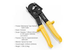 China Ergonomic Practical Electrical Ratchet Cutters , Heavy Duty Cable Cutter 240mm supplier
