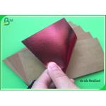 Eco - Friendly Metallized Roll 0.55mm Washable Kraft Paper With 150cm