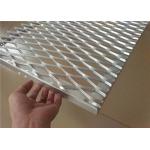 Decorative Woven Expanded Aluminium Mesh Light Weight Facade Cladding